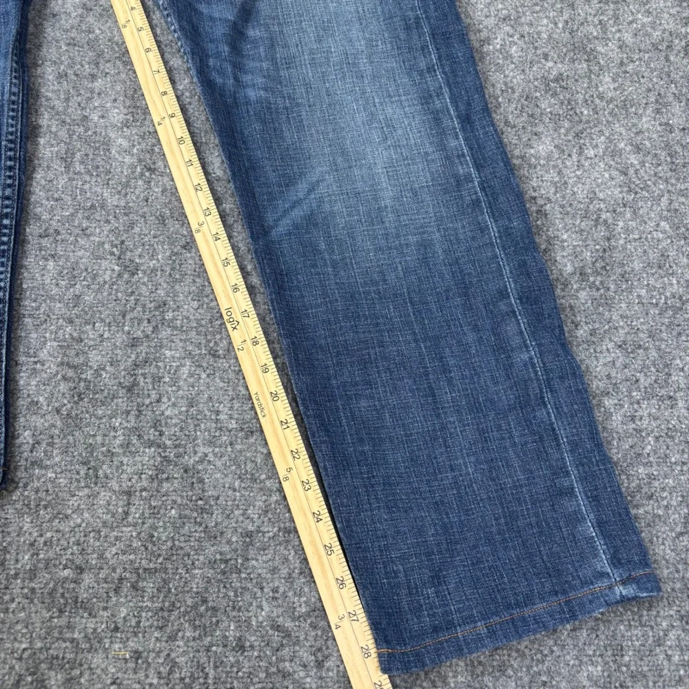Levis 505 Regular Fit Straight Leg Blue‎ Denim Jeans Mens W40 L30